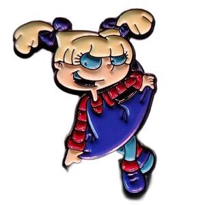 1 new Rugrats Angelica Enamel Pin nickelodeon  90s cartoon